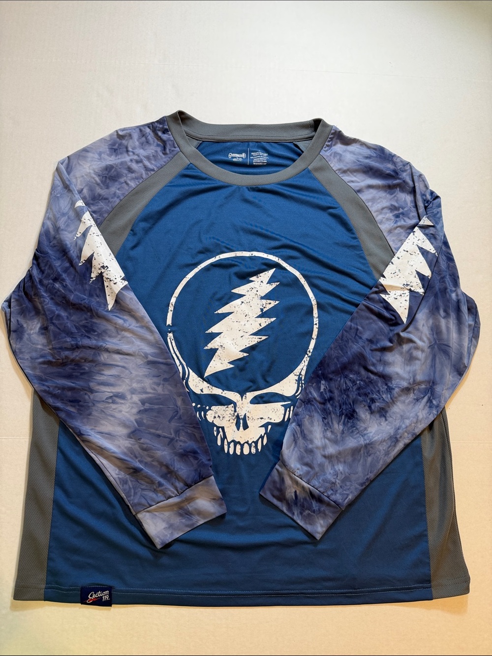 Grateful Dead x Section 119 UPF 50 SWIM SHIRT LONG SLEEVE LOOSE FIT